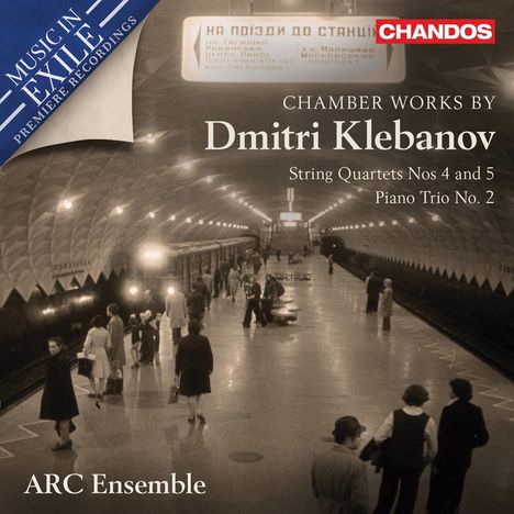 Dmitri Lvovich Klebanov (1907-1987): Streichquartette Nr.4 &amp; 4, CD