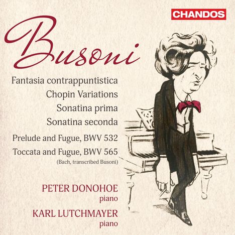 Ferruccio Busoni (1866-1924): Fantasia Contrappuntistica (Version für 2 Klaviere), CD