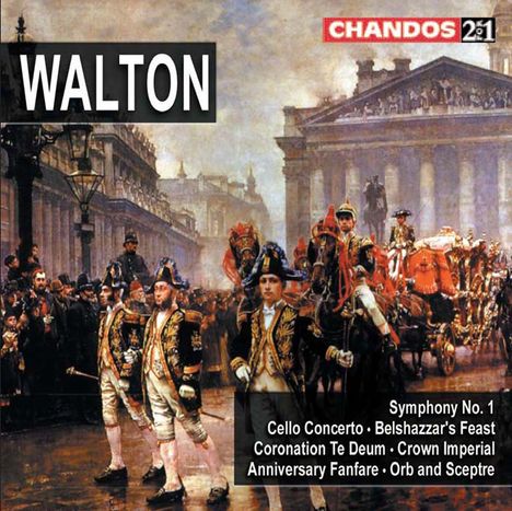 William Walton (1902-1983): Symphonie Nr.1, 2 CDs