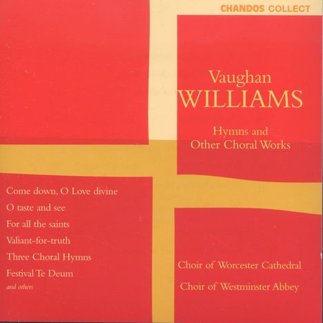 Ralph Vaughan Williams (1872-1958): Choral Music &amp; Hymns, CD