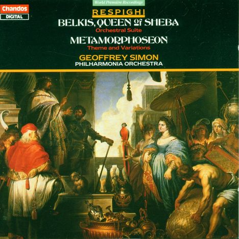 Ottorino Respighi (1879-1936): Belkis, Regina di Saba, CD