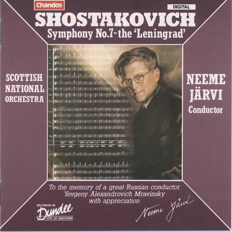 Dmitri Schostakowitsch (1906-1975): Symphonie Nr.7 "Leningrad", CD