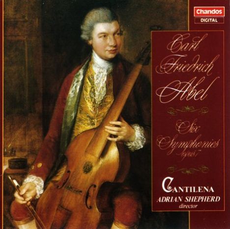 Carl Friedrich Abel (1723-1787): Symphonien op.7 Nr.1-6, CD