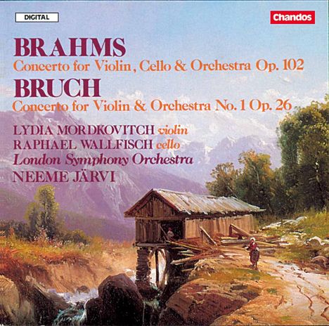 Johannes Brahms (1833-1897): Konzert für Violine,Cello &amp; Orchester h-moll op.102, CD