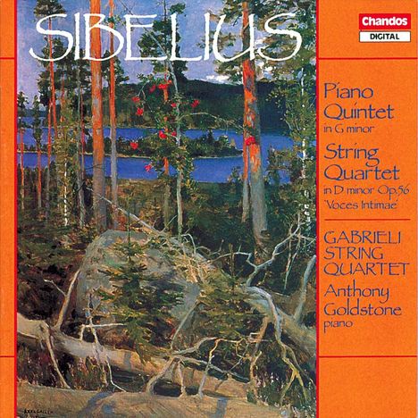 Jean Sibelius (1865-1957): Streichquartett op.56 "Voces intimae", CD