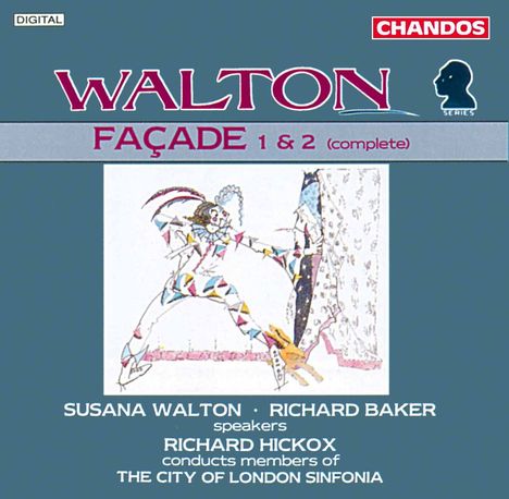 William Walton (1902-1983): Facade, CD