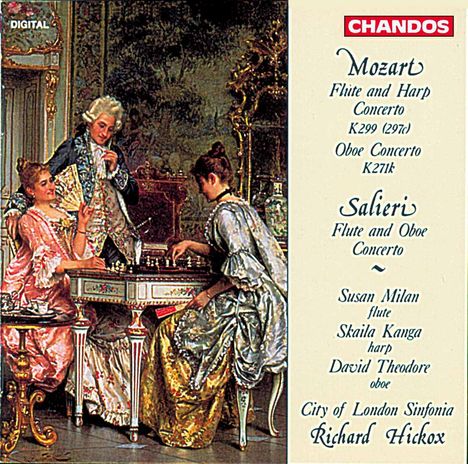 Antonio Salieri (1750-1825): Konzert für Flöte &amp; Oboe C-Dur, CD