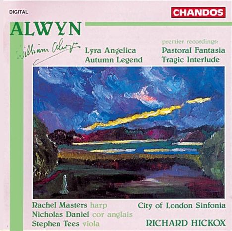 William Alwyn (1905-1985): Harfenkonzert "Lyra Angelica", CD