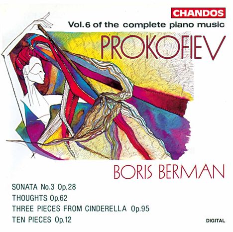 Serge Prokofieff (1891-1953): Sämtliche Klavierwerke Vol.6, CD