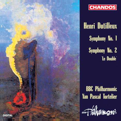 Henri Dutilleux (1916-2013): Symphonien Nr.1 &amp; 2, CD