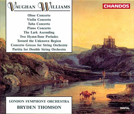 Ralph Vaughan Williams (1872-1958): Tubakonzert, 2 CDs