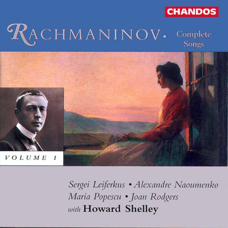 Sergej Rachmaninoff (1873-1943): Sämtliche Lieder Vol.1, CD