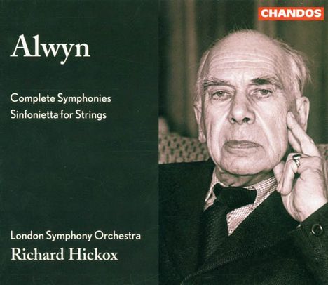 William Alwyn (1905-1985): Symphonien Nr.1-5, 3 CDs