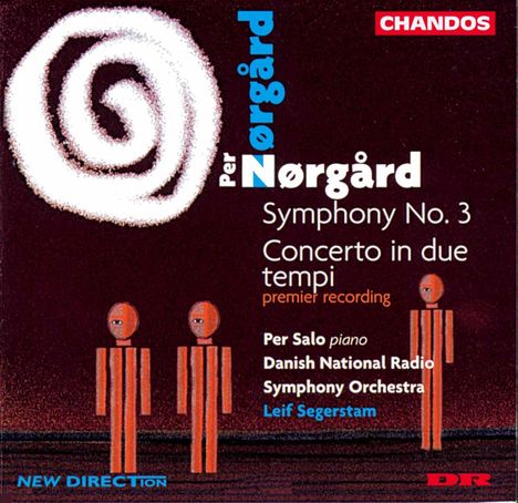 Per Nörgard (geb. 1932): Symphonie Nr.3, CD