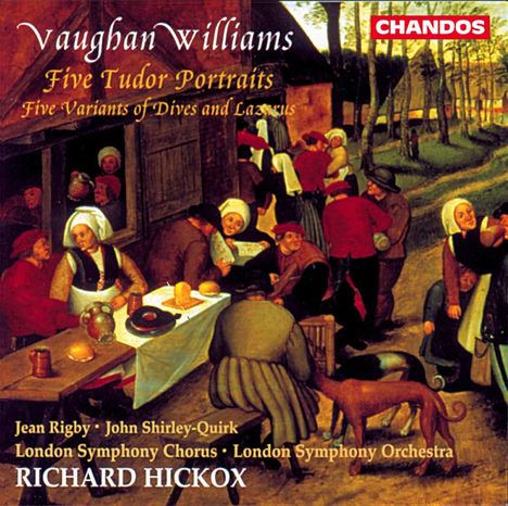 Ralph Vaughan Williams (1872-1958): Five Tudor Portraits, CD