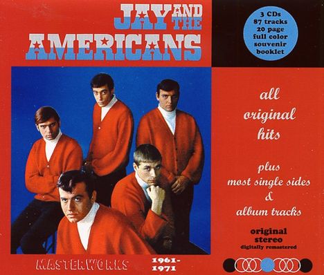 Jay &amp; The Americans: Masterworks, 3 CDs