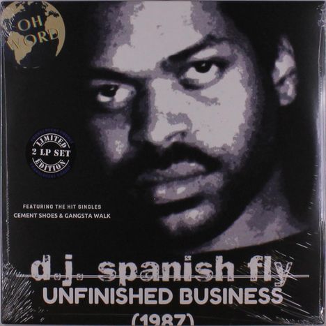 DJ Spanish Fly: Unfinished Business (Limited Edition) (Translucent Cobalt Vinyl), 2 LPs