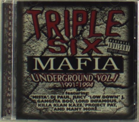 Triple 6 Mafia: Underground Vol.1, CD