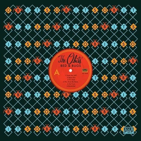 Obits: Bed &amp; Bugs (Blue Vinyl), LP
