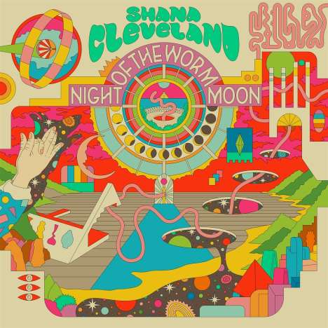 Shana Cleveland: Night Of The Worm Moon (Limited-Edition) (Colored Vinyl), LP