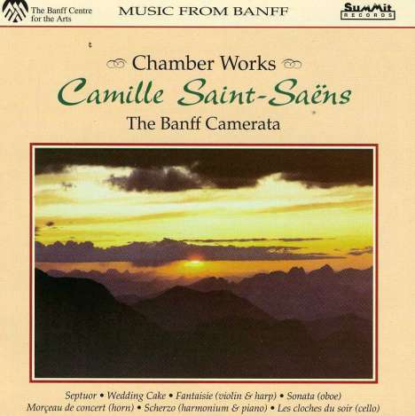Camille Saint-Saens (1835-1921): Kammermusik, CD