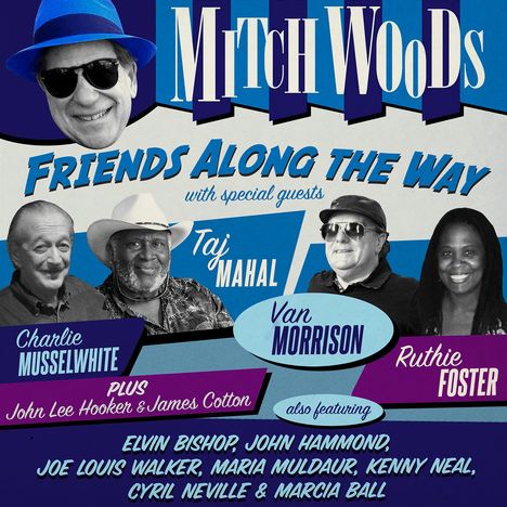 Mitch Woods: Friends Along The Way, CD