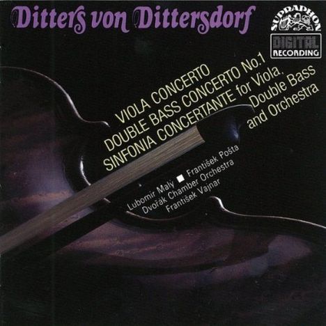 Karl Ditters von Dittersdorf (1739-1799): Kontrabaßkonzert Nr.1, CD