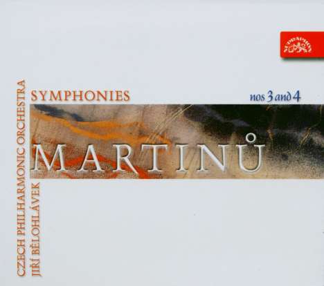 Bohuslav Martinu (1890-1959): Symphonien Nr.3 &amp; 4, CD