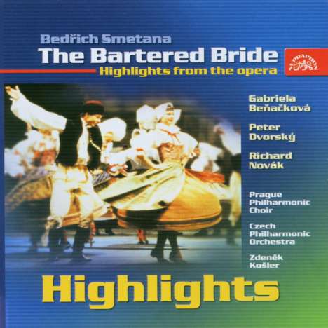 Bedrich Smetana (1824-1884): Die verkaufte Braut (Ausz.), CD