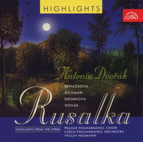 Antonin Dvorak (1841-1904): Rusalka (Ausz.), CD