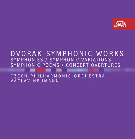 Antonin Dvorak (1841-1904): Symphonien Nr.1-9, 8 CDs