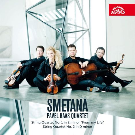 Bedrich Smetana (1824-1884): Streichquartette Nr.1 &amp; 2, CD