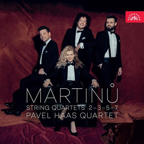 Bohuslav Martinu (1890-1959): Streichquartette Nr.2,3,5,7, CD