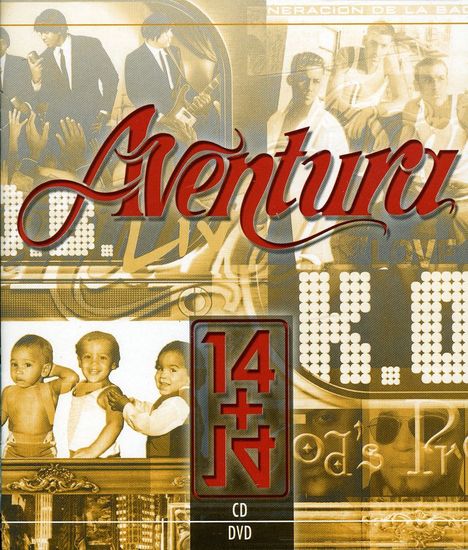 Aventura: 14 Plus 14, 1 CD und 1 DVD