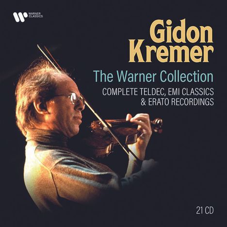 Gidon Kremer - The Warner Collection (Complete Teldec, EMI &amp; Erato Recordings), 21 CDs