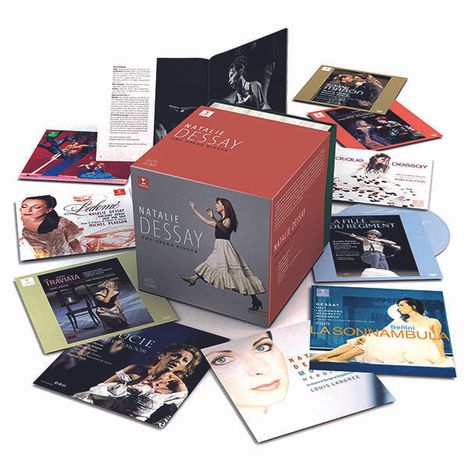 Natalie Dessay - The Opera Singer, 33 CDs und 19 DVDs