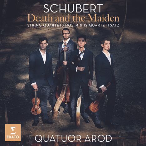 Franz Schubert (1797-1828): Streichquartette Nr.4,12,14, CD