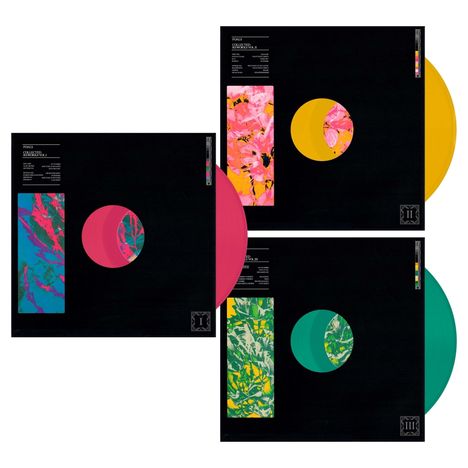 Foals: Collected Reworks (Pink, Yellow &amp; Green Vinyl), 3 LPs