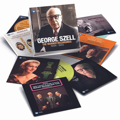 George Szell - The Warner Recordings 1934-1970, 14 CDs