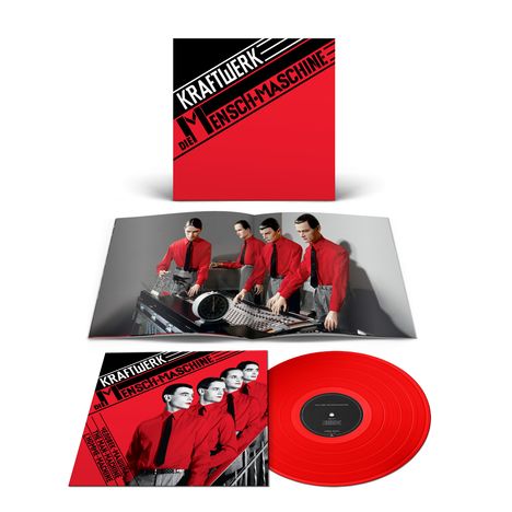 Kraftwerk: Die Mensch-Maschine (German Version) (2009 remastered) (180g) (Limited Edition) (Translucent Red Vinyl), LP