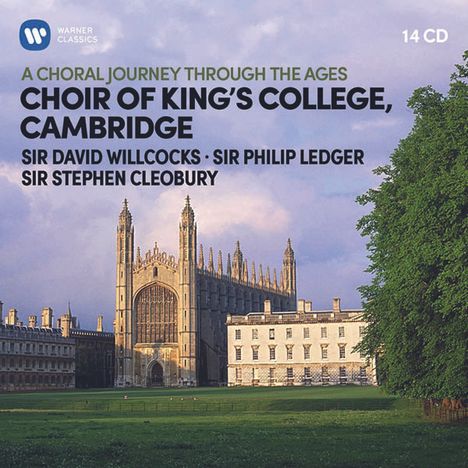 King's College Choir Cambridge - A Choral Journey through the Ages, 14 CDs