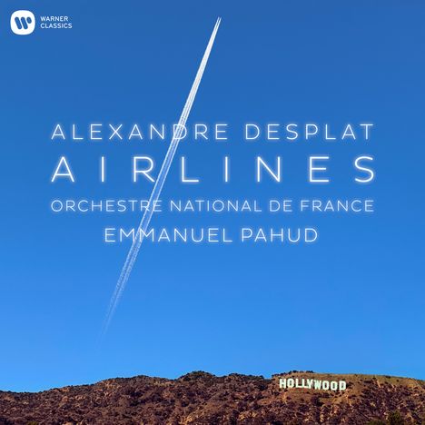 Alexandre Desplat (geb. 1961): Werke für Flöte &amp; Orchester - "Airlines", CD