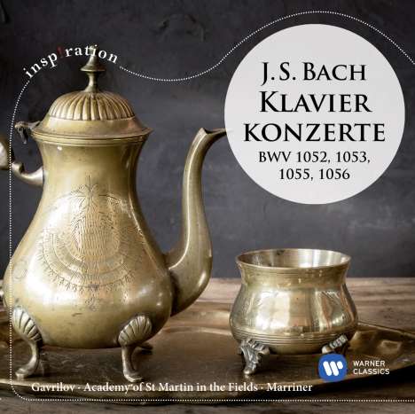 Johann Sebastian Bach (1685-1750): Klavierkonzerte BWV 1052,1053,1055,1056, CD