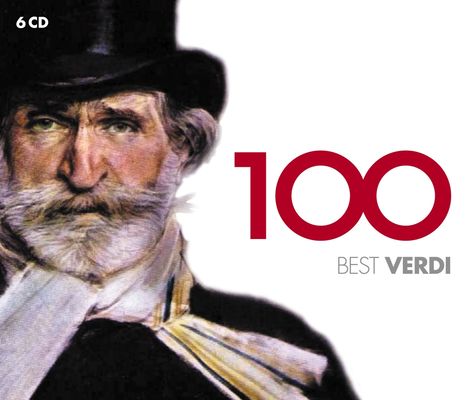 Giuseppe Verdi (1813-1901): 100 Best Verdi, 6 CDs