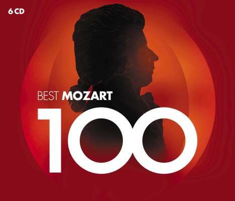 Wolfgang Amadeus Mozart (1756-1791): 100 Best Mozart, 6 CDs