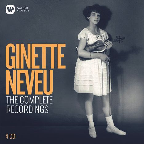 Ginette Neveu - The Complete Recordings, 4 CDs