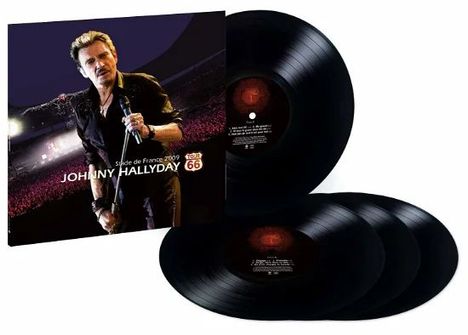 Johnny Hallyday: Tour 66: Stade De France 2009, 4 LPs