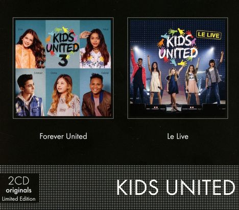 Kids United: Forever United / Le Live, 2 CDs