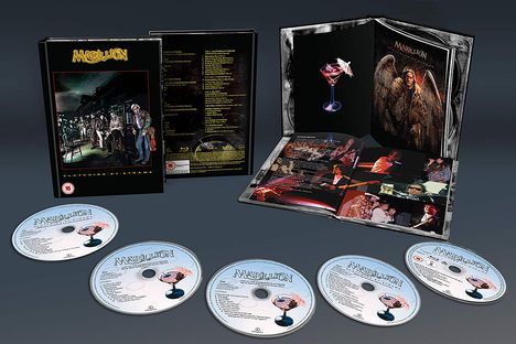 Marillion: Clutching At Straws (Limited Deluxe Edition), 4 CDs und 1 Blu-ray Disc