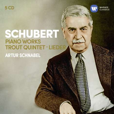Franz Schubert (1797-1828): Klavierwerke, 5 CDs